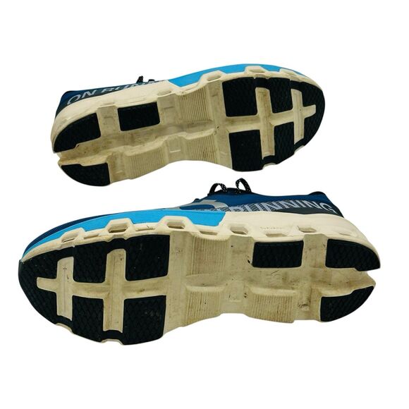 On Cloud Monster Running Shoes Cushioned Mens Size 13 Tempest Horizon Blue EUC - Picture 9 of 10